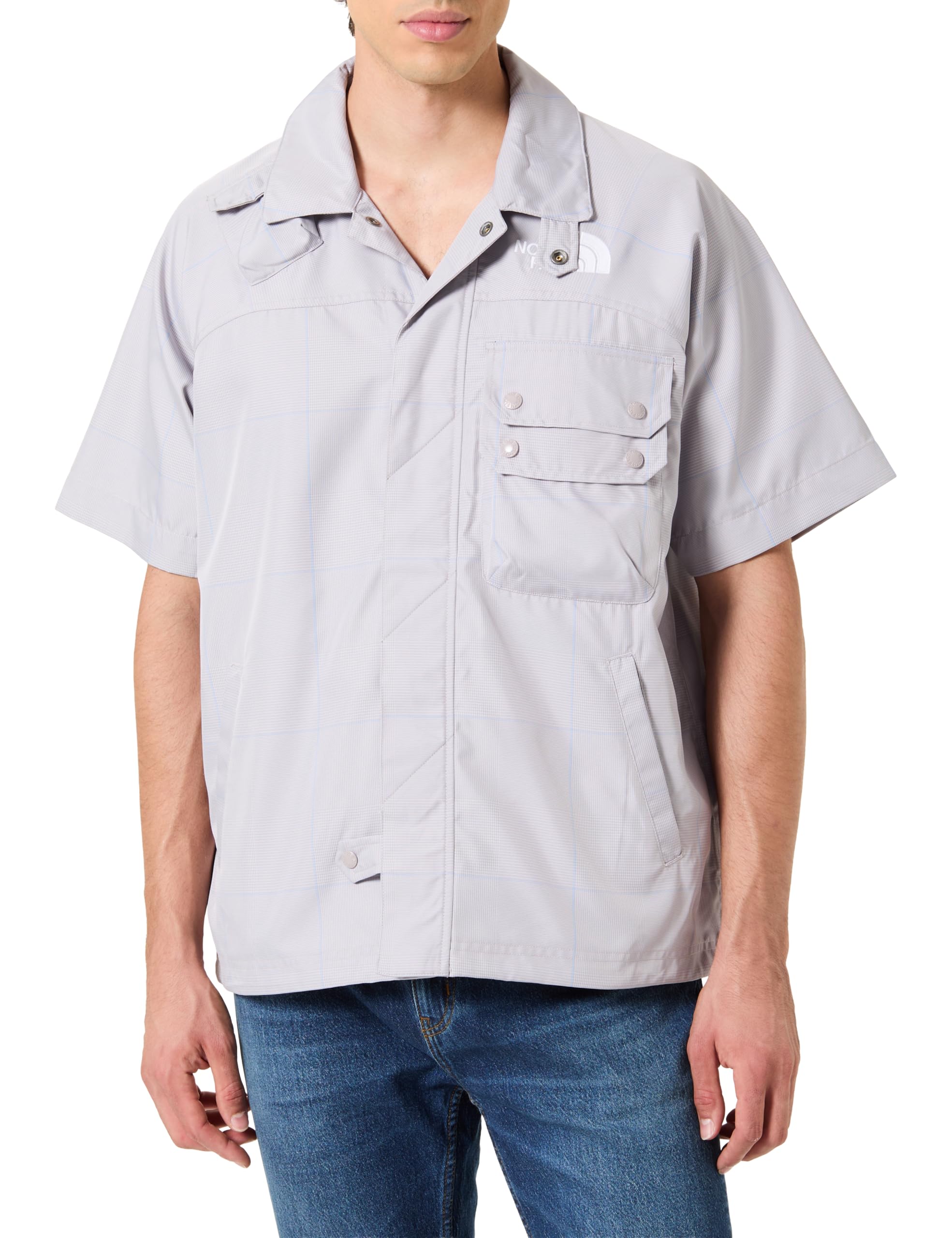 The North Face M Energy Saving Plaid LS Shirt - AP T-Shirt Uomo (Pacco da 1)