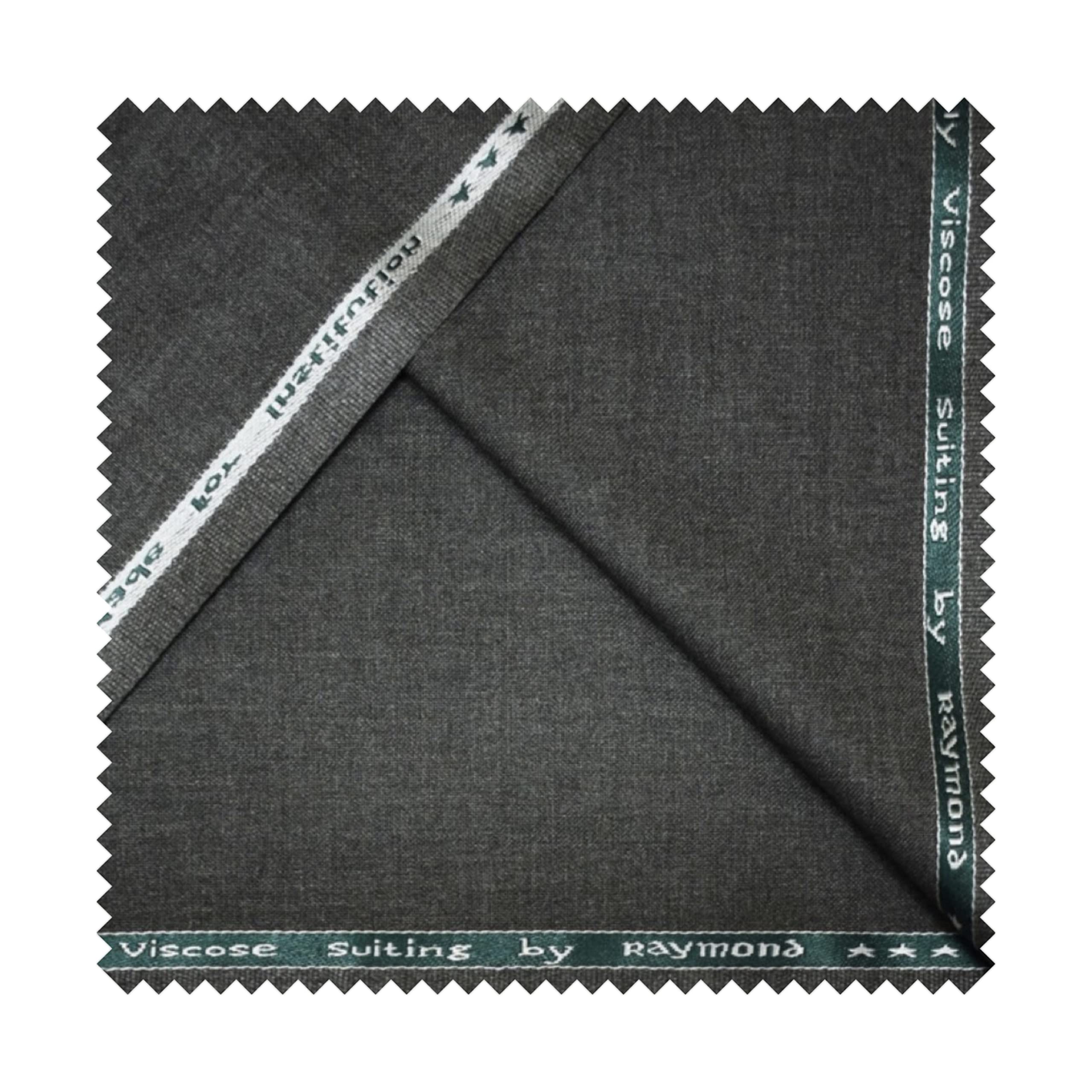 Raymond Unstitched Trouser Fabric (1.2 Meters, All Weather Fabric, Dark Grey Self)-picture-17