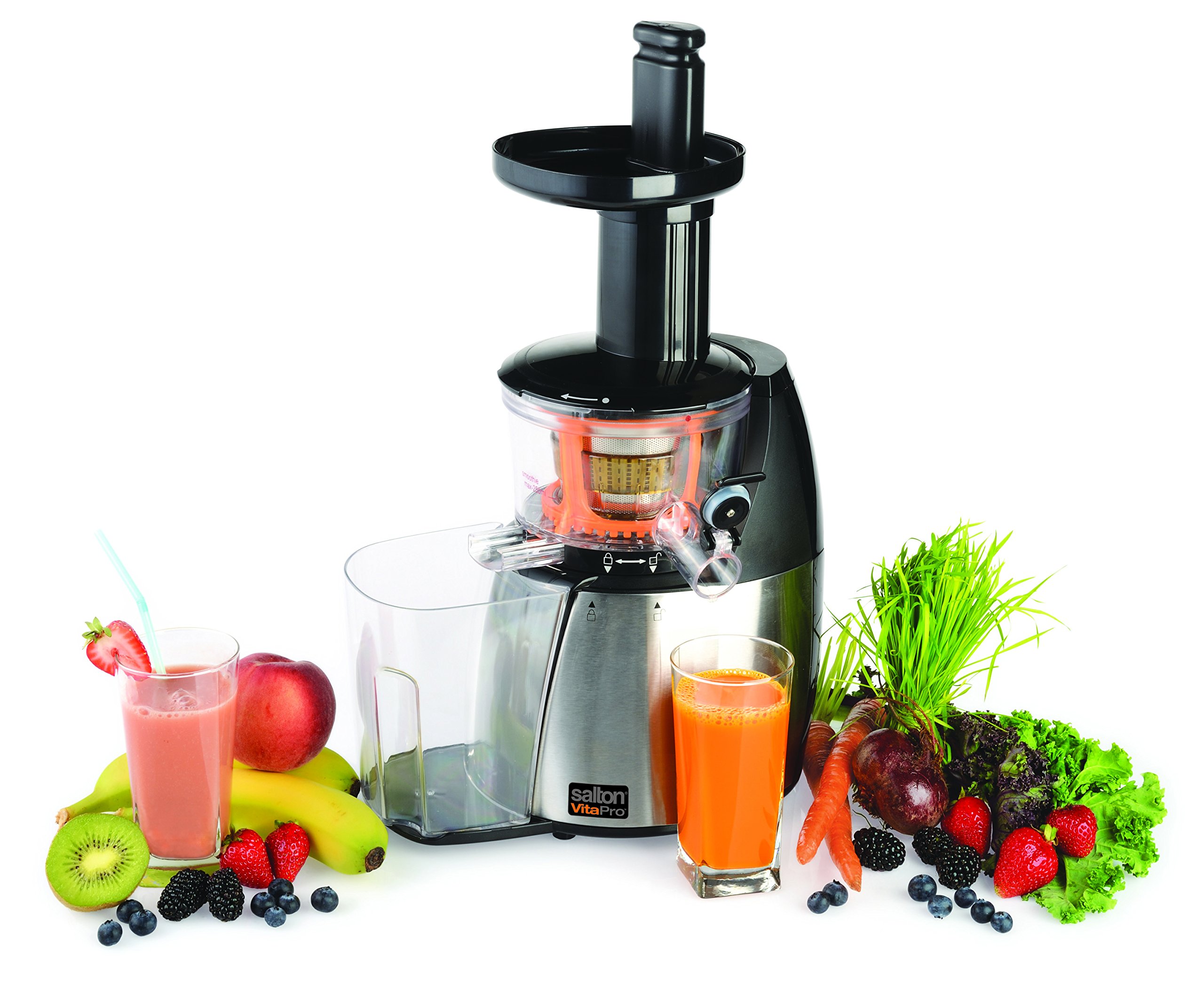 Salton JE1372PL Low Speed Juicer and Smoothie Maker