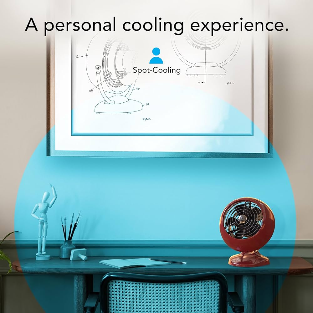 ●BENFLOWZ Amazon.com: Vornado VFAN™ Mini Fan, Classic Vintage