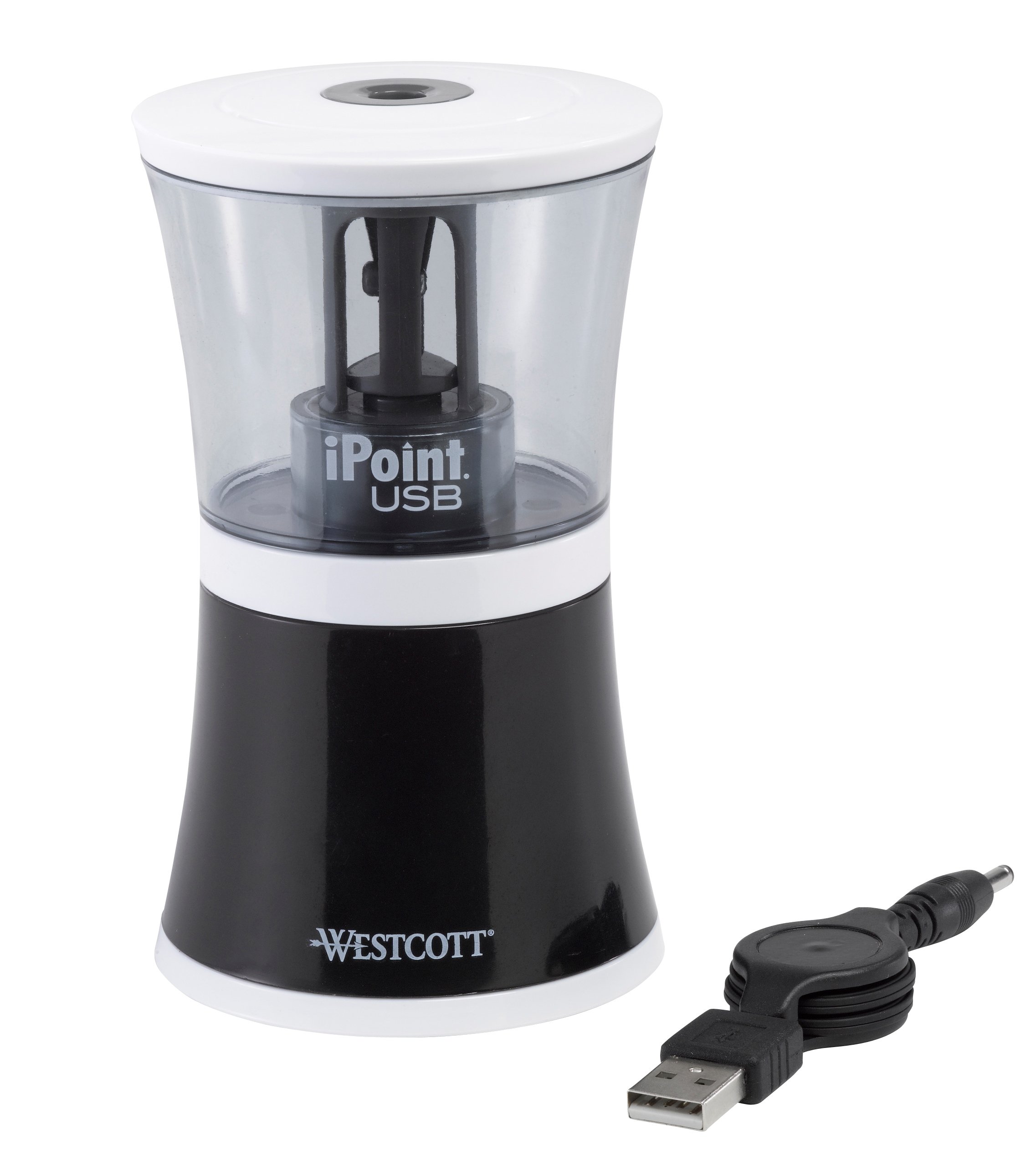 Westcott Clusters Ipoint - Sacapuntas con batería y USB