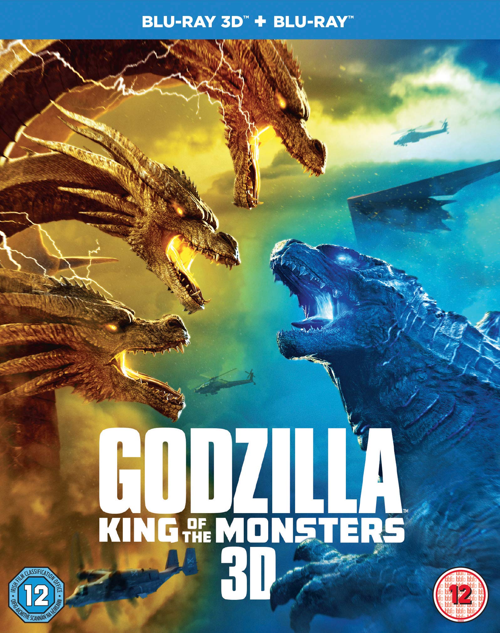 Godzilla: King of the Monsters [Blu-ray 3D] [2019]