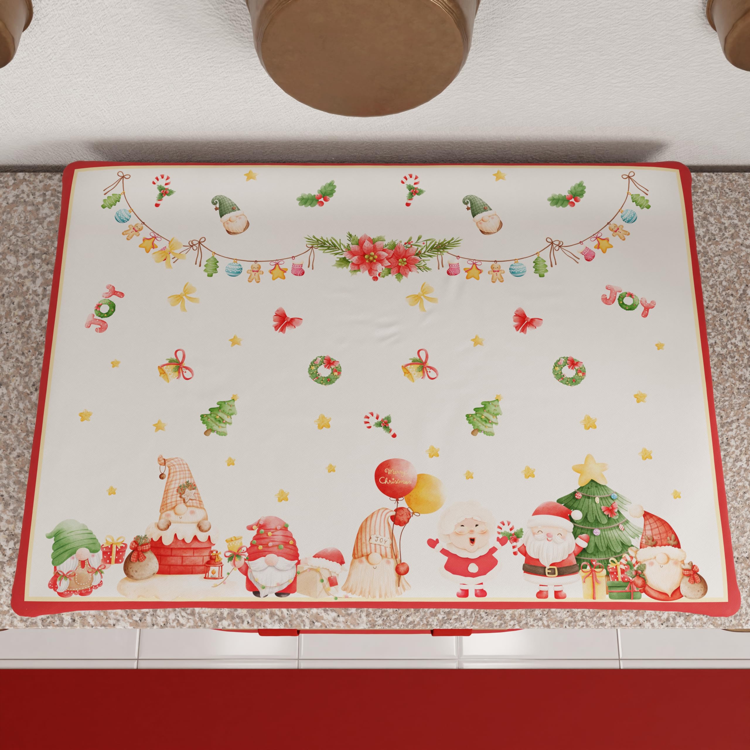 PETTI Artigiani Italiani - Camino de Mesa Navideño 140x40 cm, Camino de Mesa Navidad para Cocina, Decoración Navideña para Mesa, Camino de Mesa Elegante Tartan, 100% — view 70