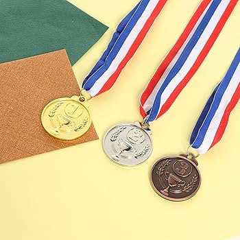 Amazon | Haakong 1位 2位 3位 メダル ゴールド シルバー