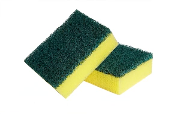 Scotch-Brite 1755948 Yeşil Klasik Bulaşık Süngeri 2'li, Normal
