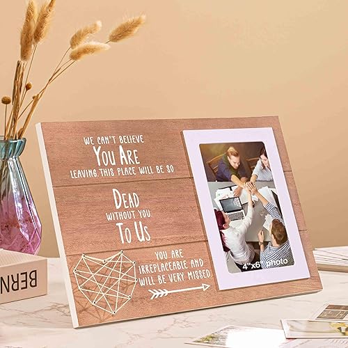 Miniatura 453 de NZY Regalos de aniversario, cumpleaños, San Valentín, Navidad, marco de regalo para novio, novia, marido, esposa, pareja, mejor amigo, único