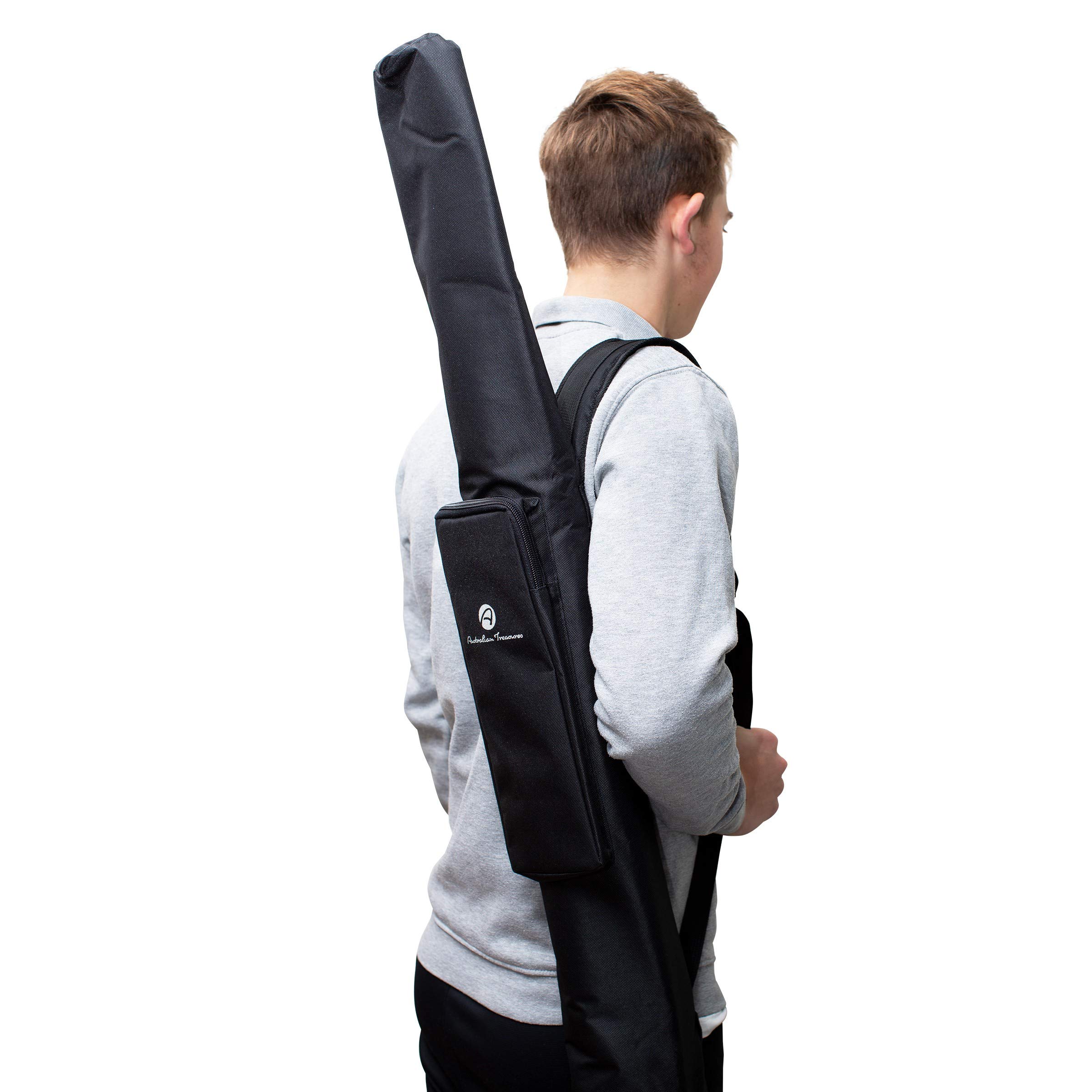 Didgeridoo acajou 150cm y compris cours en ligne Didgeridoo & respiration circulaire
