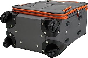 Amazon.com | Rockland Pasadena Softside Spinner Wheel Luggage