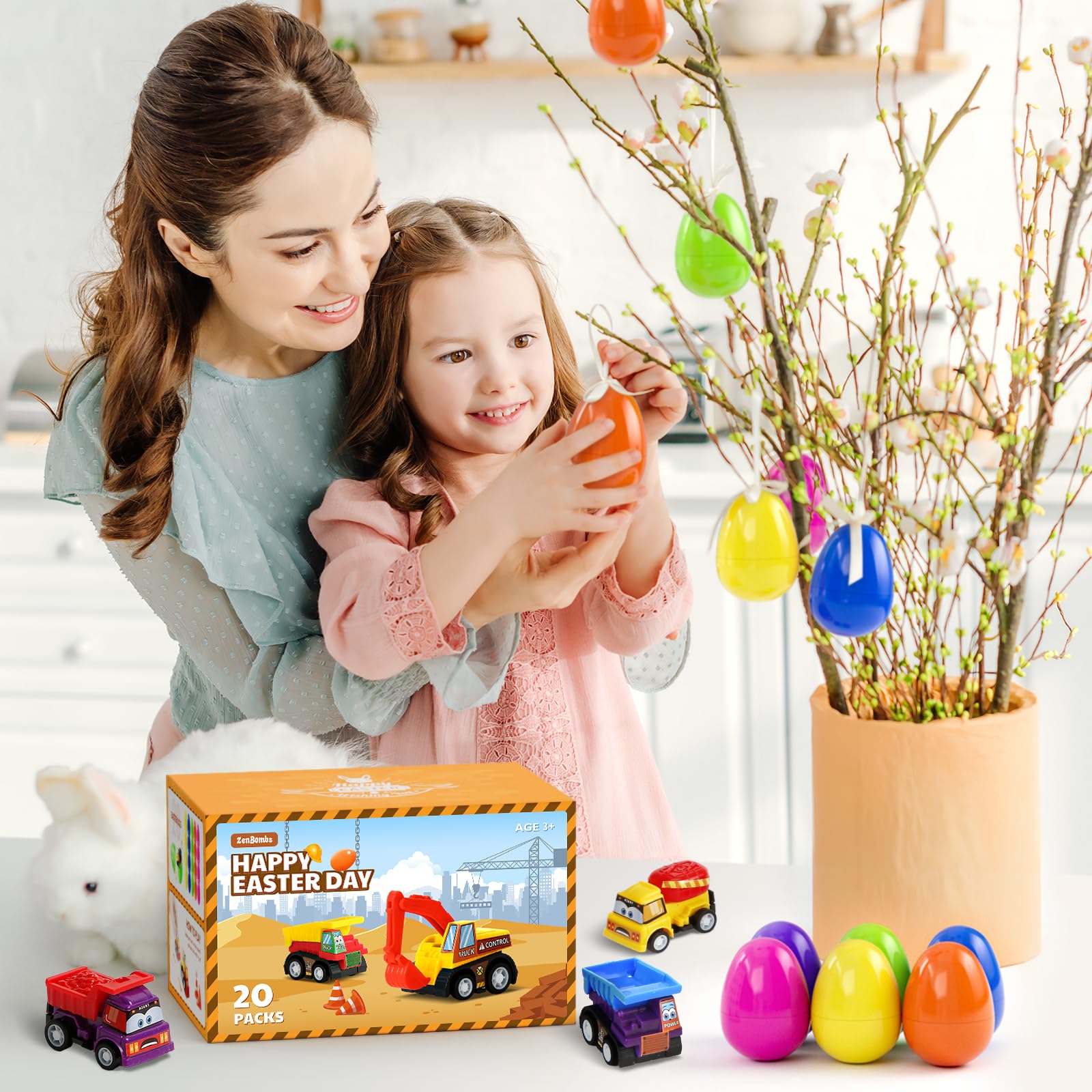 ZenBombs Uova di Pasqua con Auto Confezione da 20