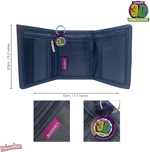 Miniatura 2 de Billeteras 3D LiveLife - Gator Bog de Deluxebase. Cartera lenticular 3D cocodrilo. Efectivo, monedero y tarjetero con ilustraciones con licencia del