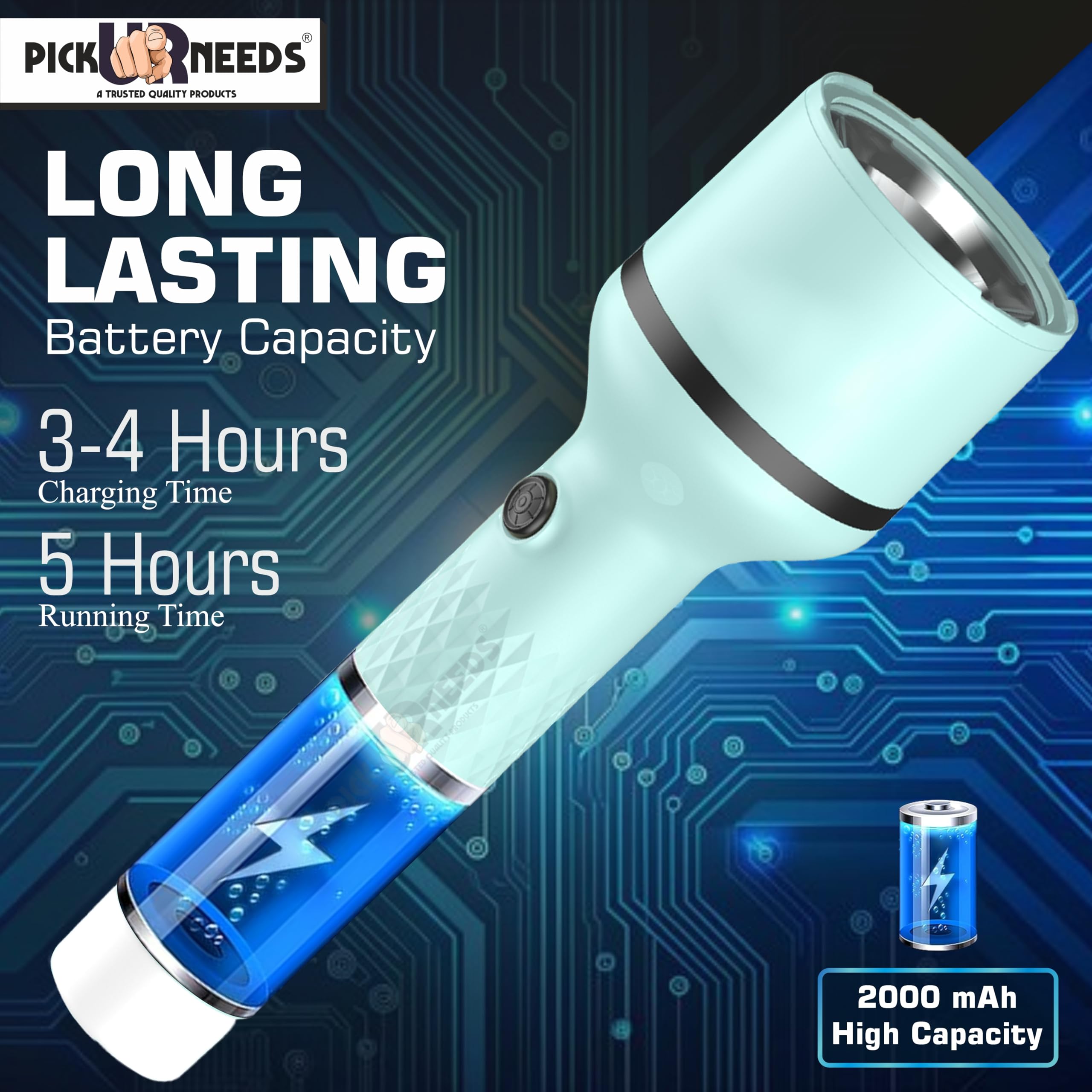 Pick Ur Needs Torch: Portable Emergency Light -2 Pick Ur Needs Torch: Portable Emergency Light -2