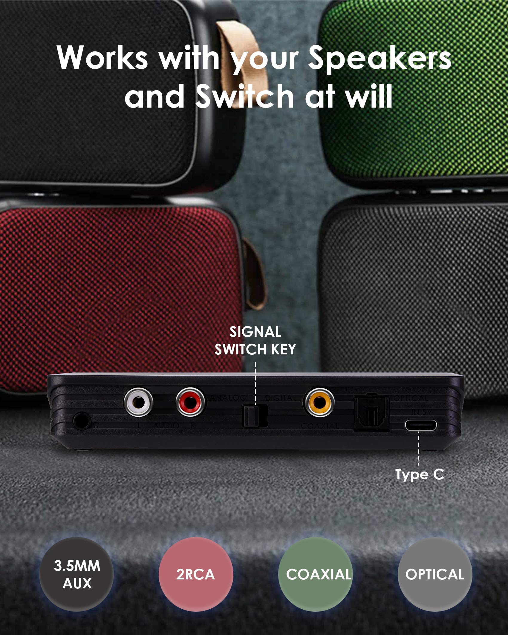 PALOVUE Bluetooth 5.0 Hi-Fi オーディオアダプター Amazon.com: PALOVUE Bluetooth 5.0 HiFi Receiver for Home Stereo