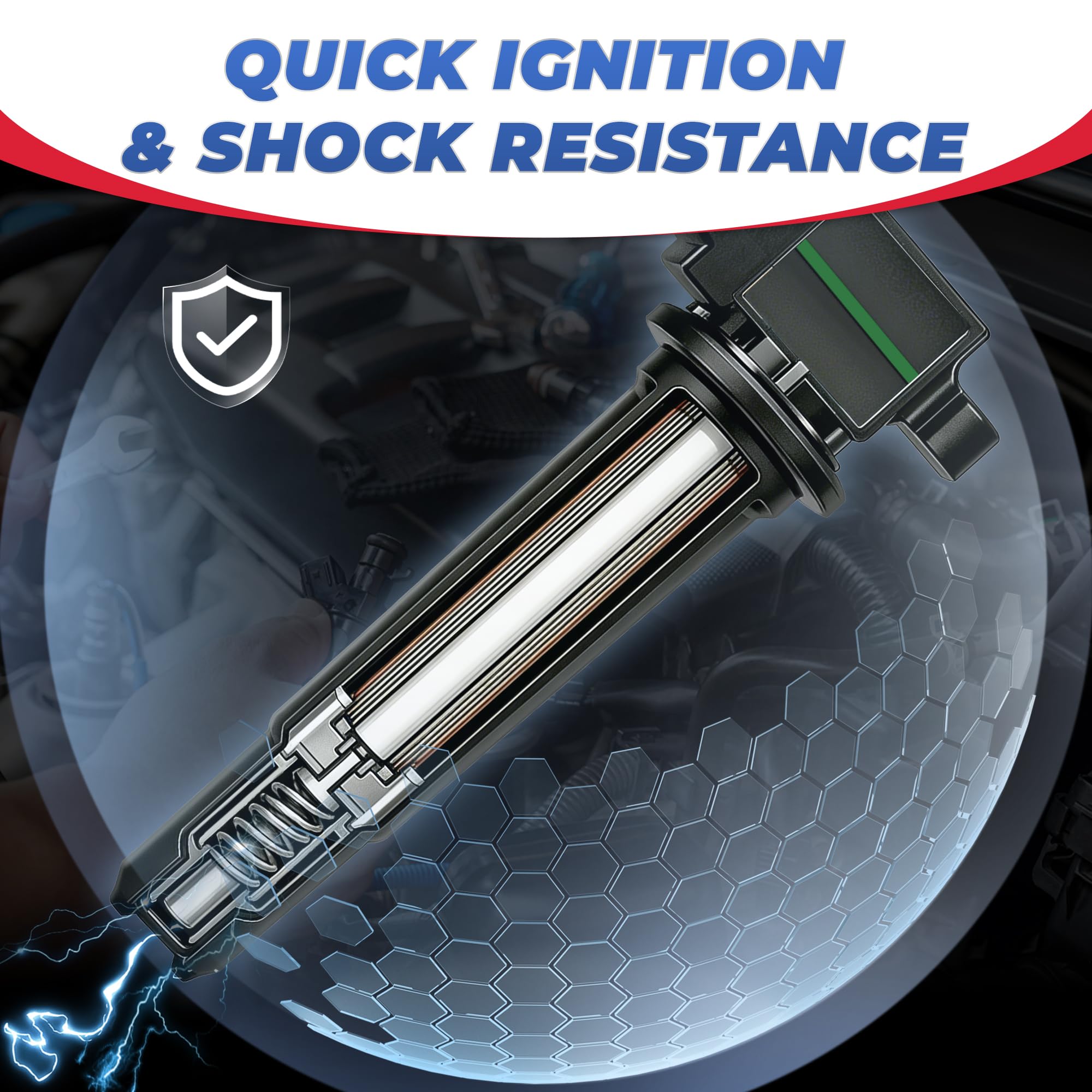 Amazon.com: Ignition Coils UF594 Set of 6 Compatible with 2007