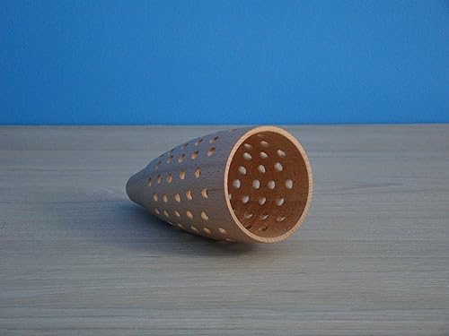 Miniatura 4 de Lámpara de cohete espacial, lámpara de madera cohete para niños,