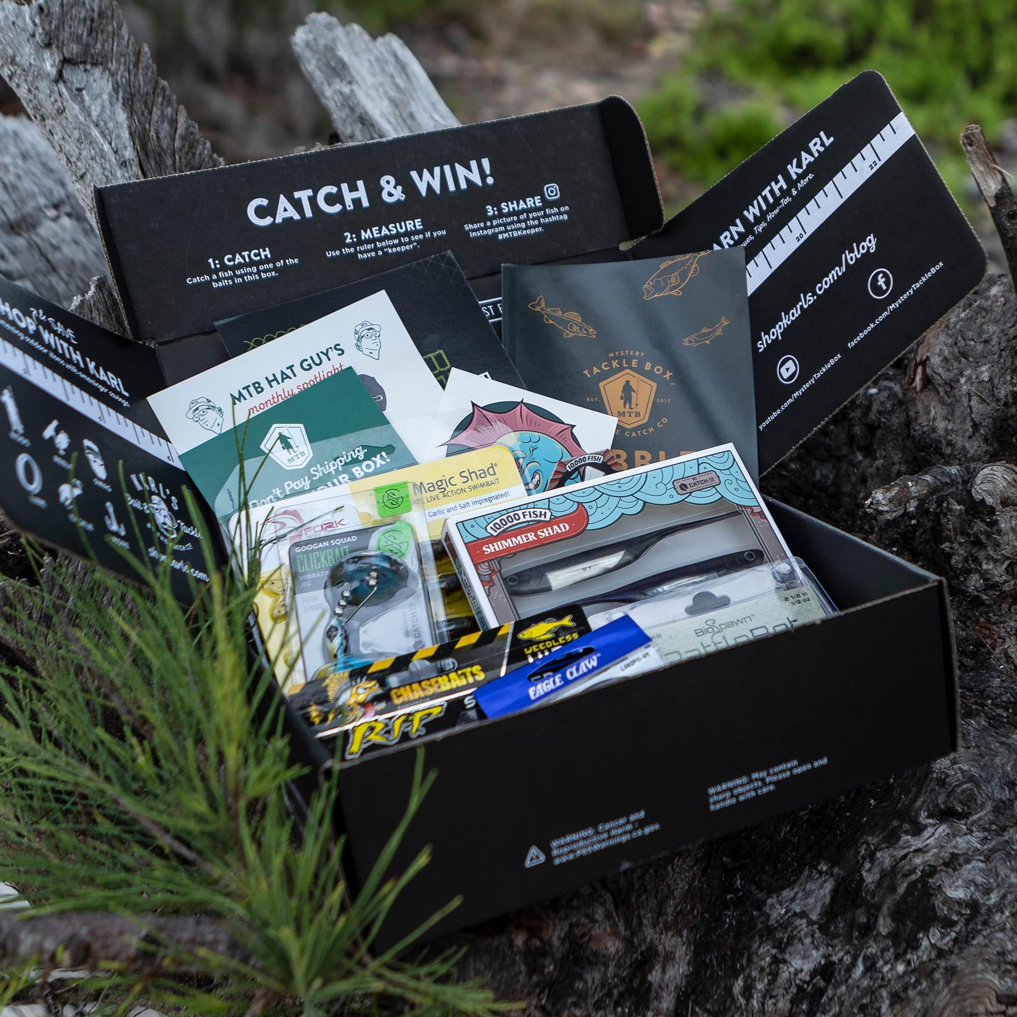 Catch Co Mystery Tackle Box Ice Fishing Pro Kit