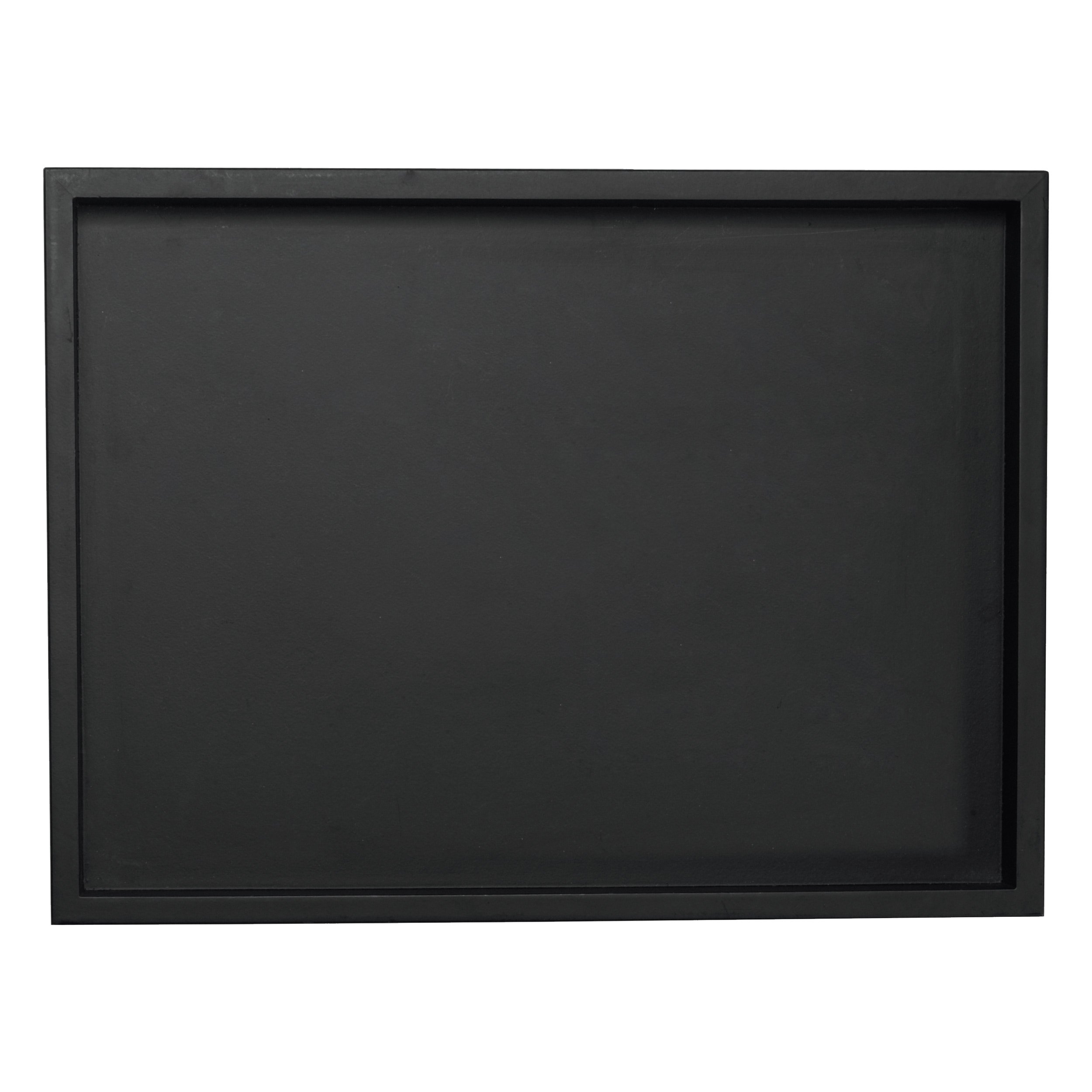 ASA 93404970 Moa Wooden Tray, Wood, Black, 52 x 35 x 4.5 cm