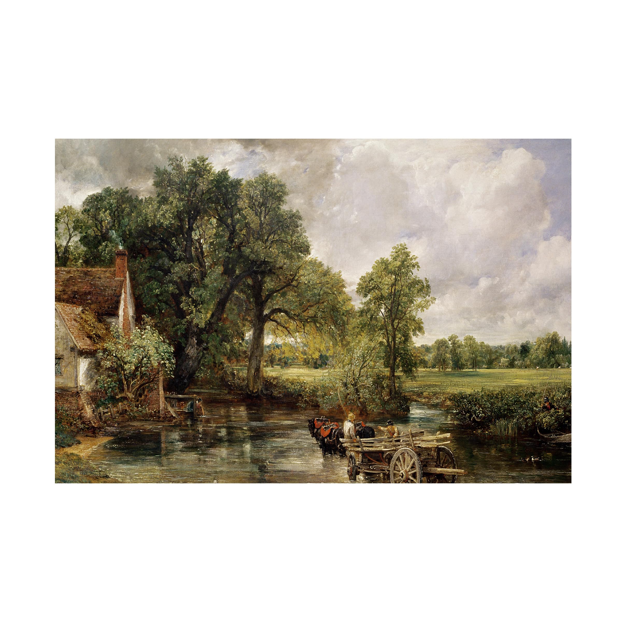 John Constable The Hay Wain 飾り皿 Trademark Fine Art The Hay Wain
