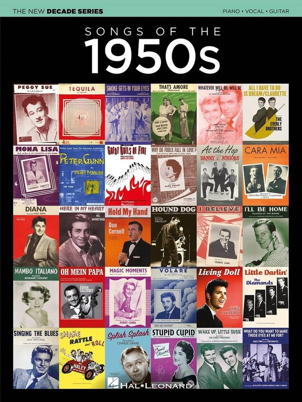 The New Decade Series: Songs of the 1950s Book [Softcover] Piano, Vocal and Guit