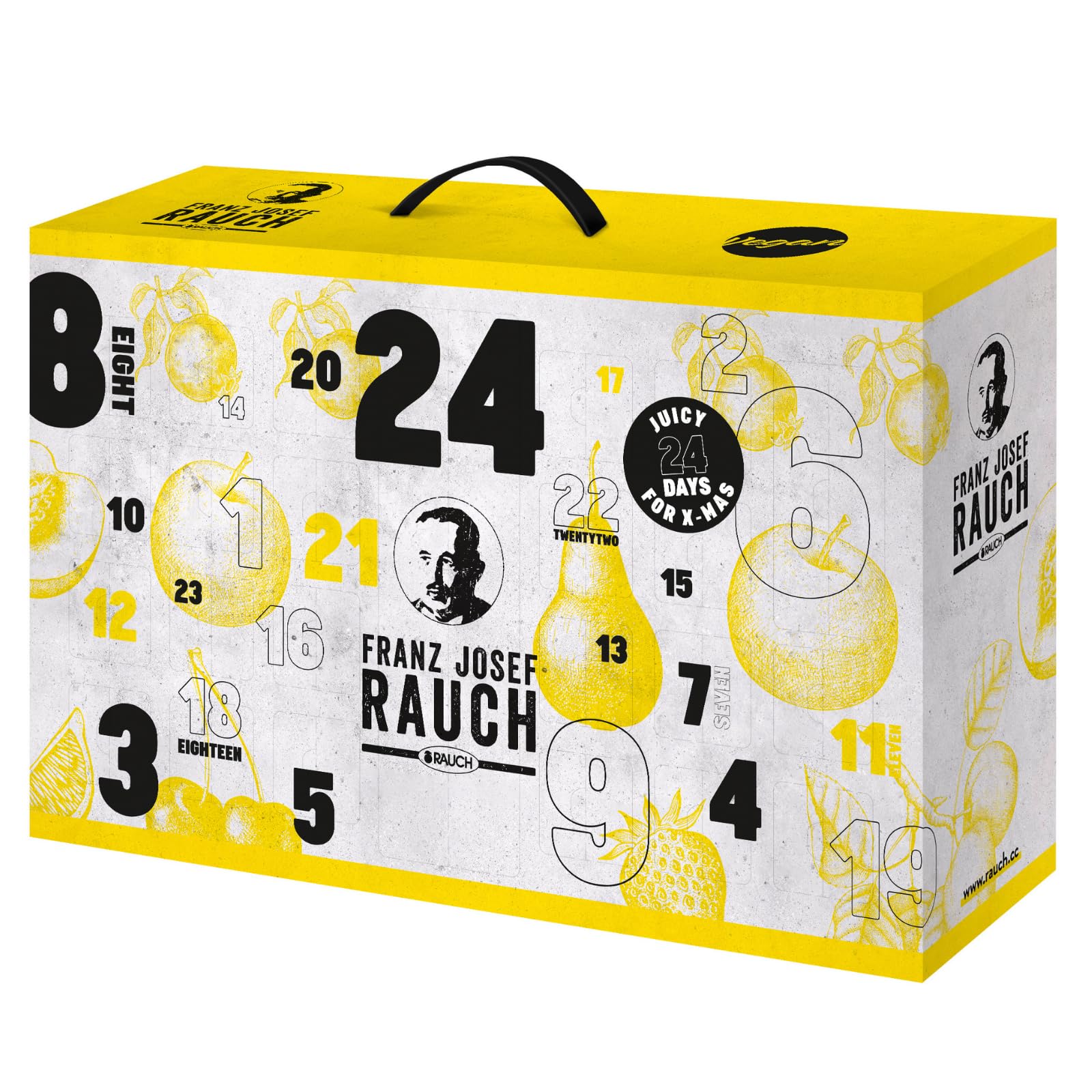 Rauch-Saft Premium Adventskalender, Flasche