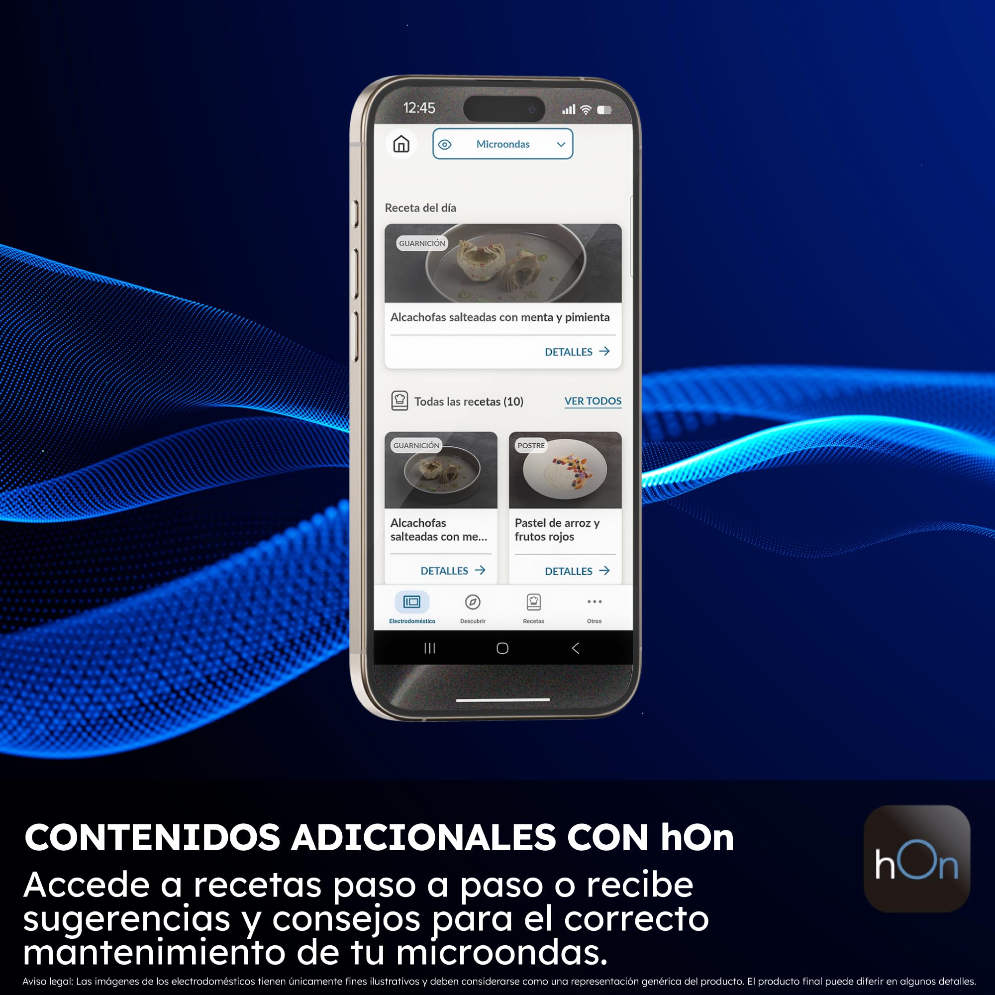 Haier Series 2 HAMGI23S2STB Microondas con grill, 23L, Potencia 900W, Potencia Grill 1000W, 6 Niveles de Potencia, 6 Funciones, Interfaz táctil, 8 Automenús, Negro