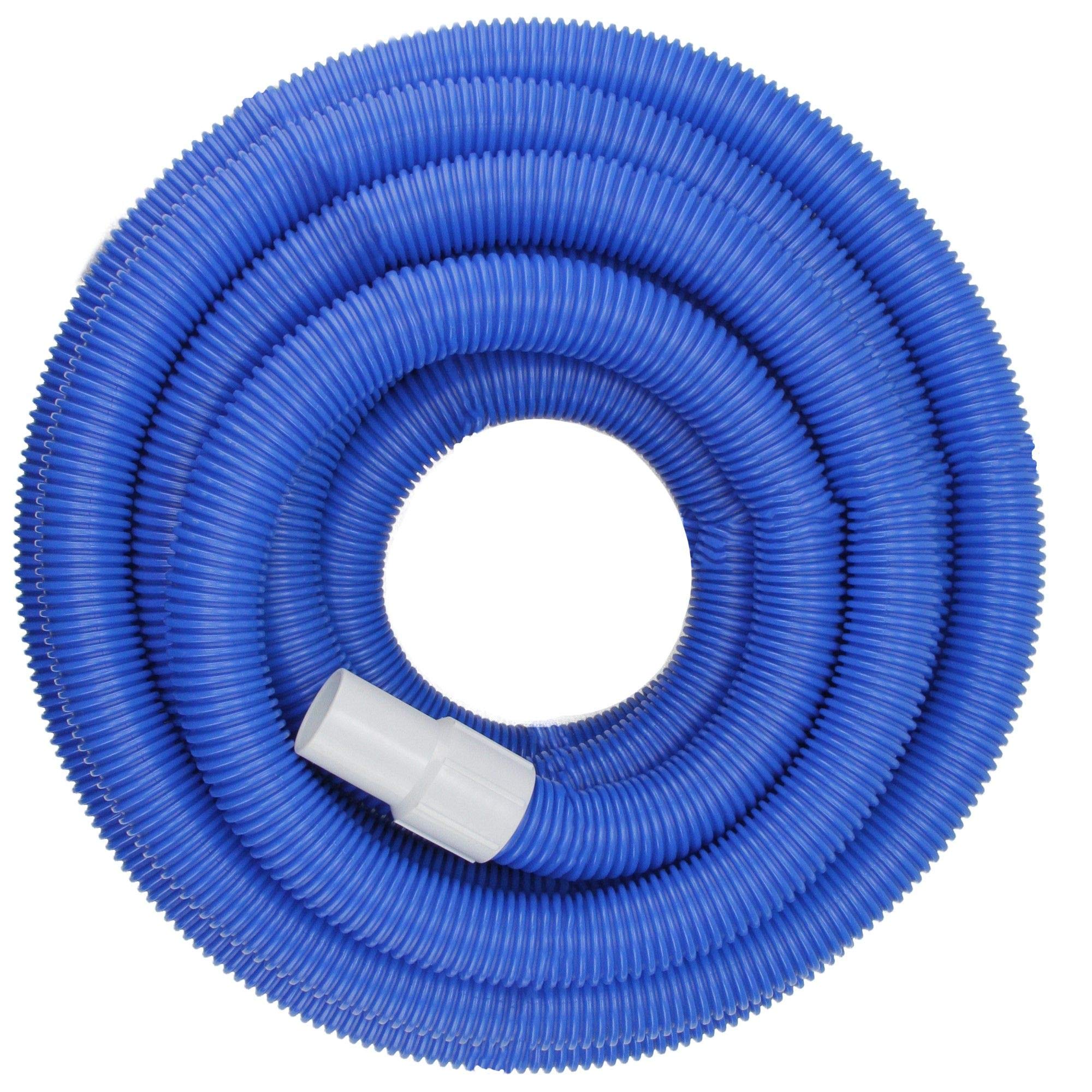 Pool Central Blow Molded Swimming Pool Vacuum Hose, 100 Feet by 1.5 Inches, Blue