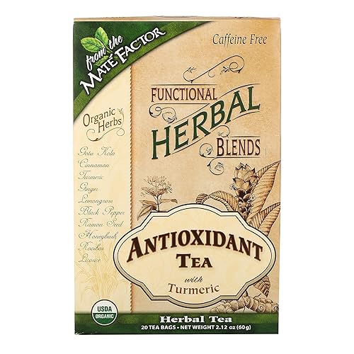 Antioxidante orgánico con cúrcuma - 20 BOLSAS