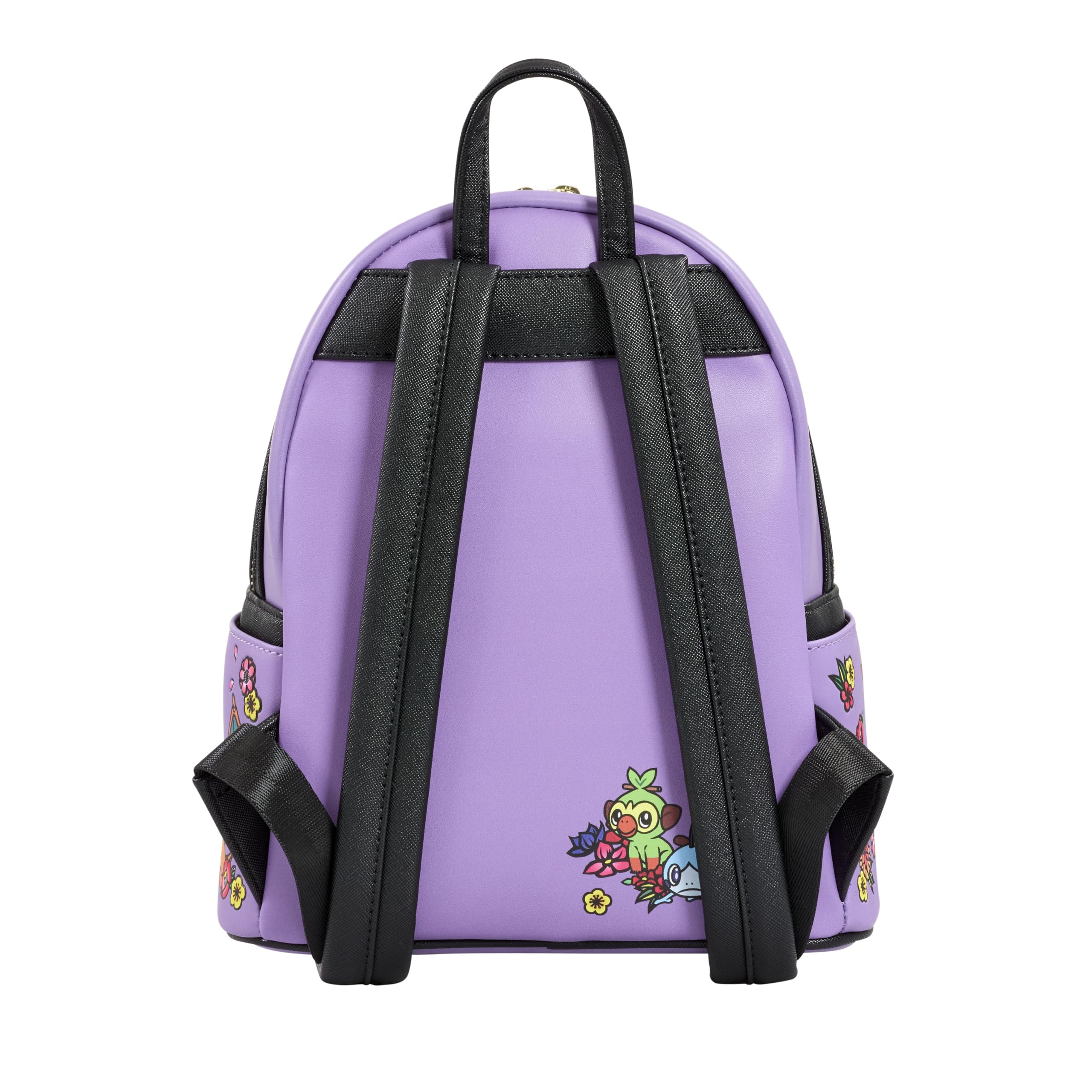 Loungefly Pokemon - Gengar - Embroidered Mini Backpack | Gadget Ufficiale Videogiochi - Personaggio in Vinile da Collezione - Idea Regalo Compleanno per Fan e Collezionisti
