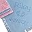 Custom Catch Personalized Newborn Gift Baby Blanket for Girl - Name with Infant Heart Feet Design - Pink or Blue (Multi-line Text)