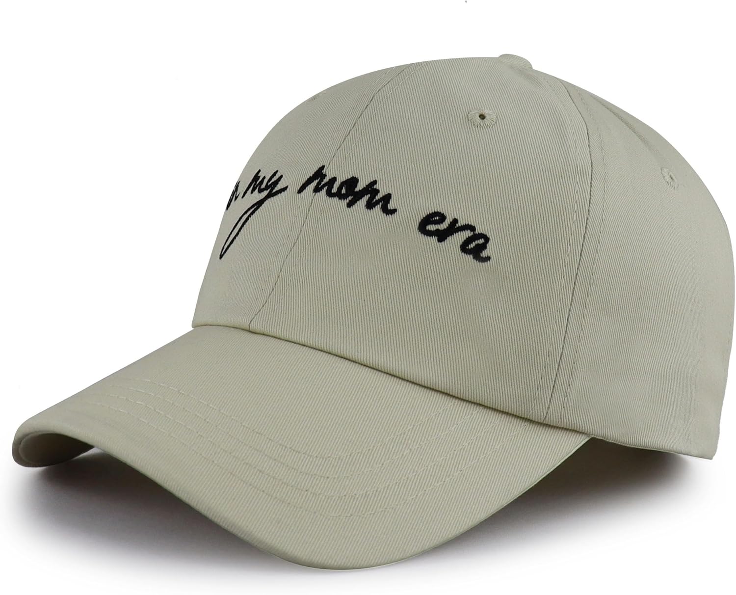 in My Mom Era Hats for Women, Adjustable Embroidered Mama Baseball Cap - Image 2
