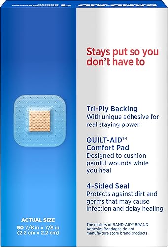 Vista 25 de Apósitos adhesivos Band-Aid en tiras transparentes, hfs-koi-zk-a2016, Todo un tamaño, Sheer, 1, 1
