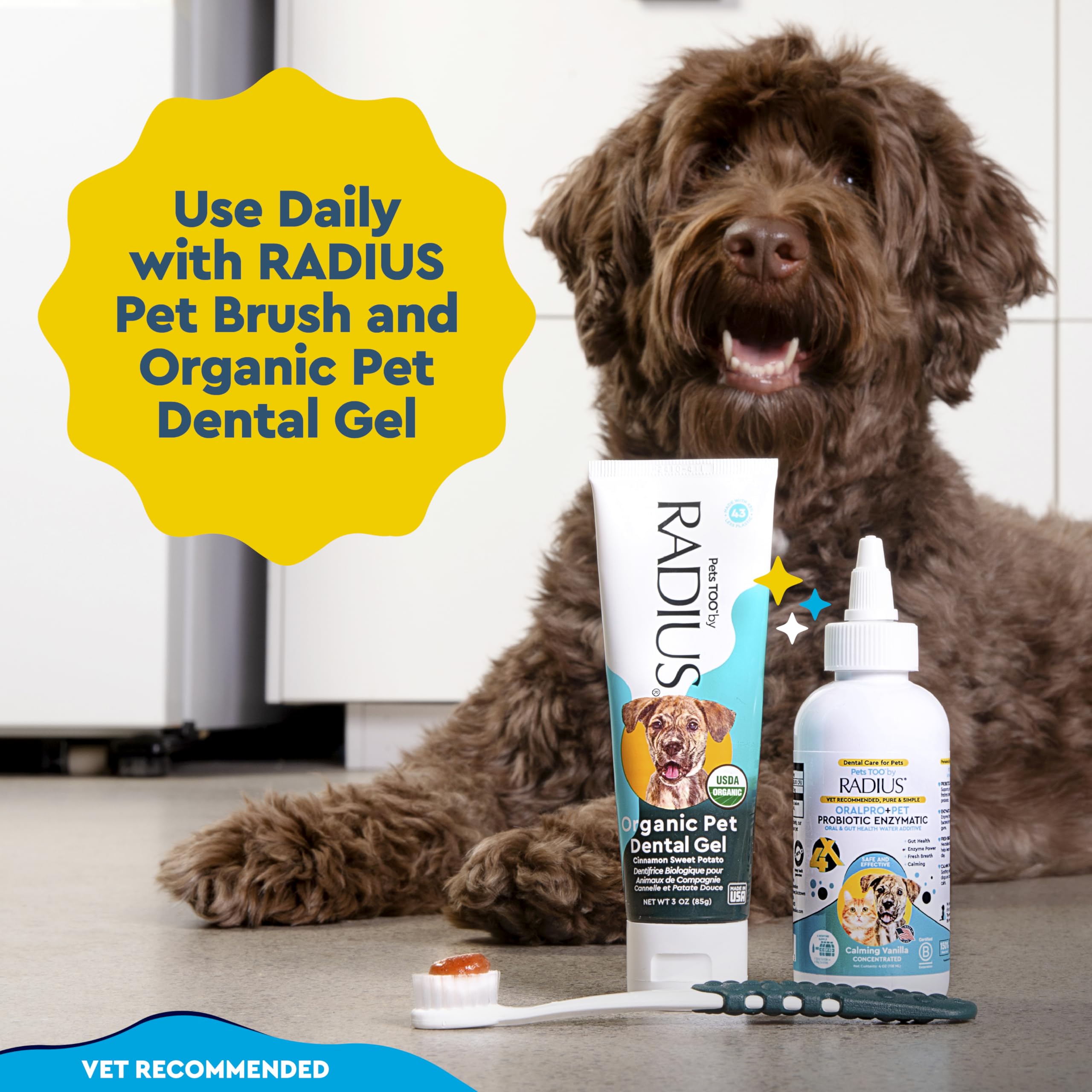RADIUS OralPro+ Pet Probiotic Dental Water Additive (Enzymatic) - image 8