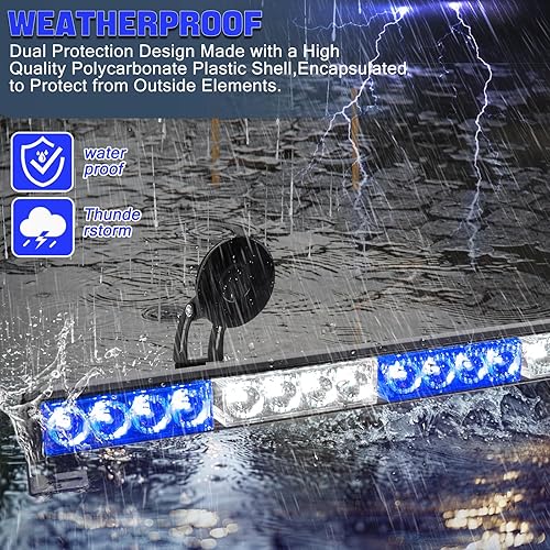 Vista 30 de 29D6-TT, Blanco/Ámbar Blanco/Ámbar,Azul,Rojo y azul,Azul y blanco,blanco y rojo