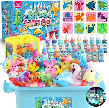 Magic Water Gel Craft Kit with Animal Molds