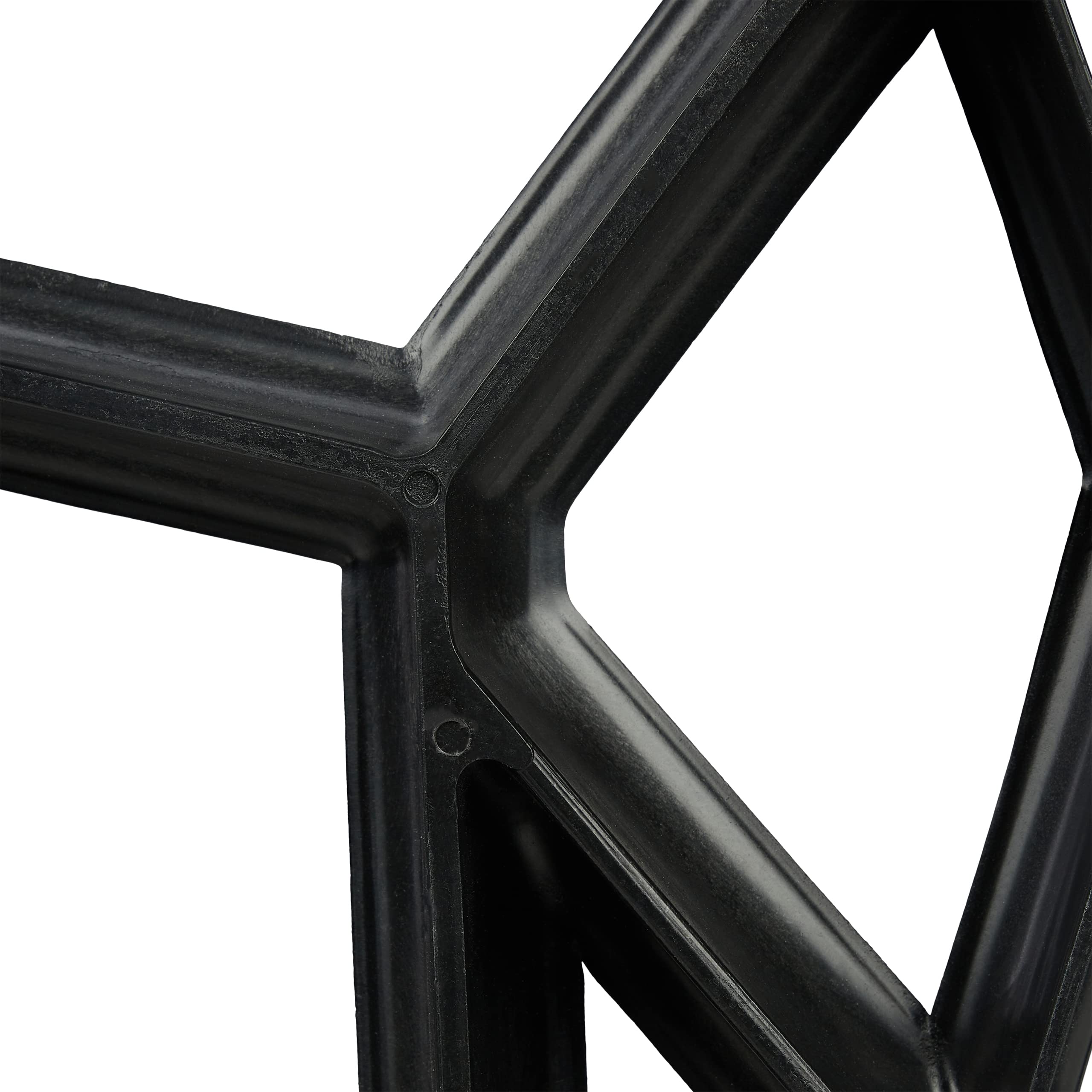 4 Stampi Per Cemento 35x35cm - Forme Per Vialetti Da Giardino, Pavimentazione Esterna, Nero - Foto 9