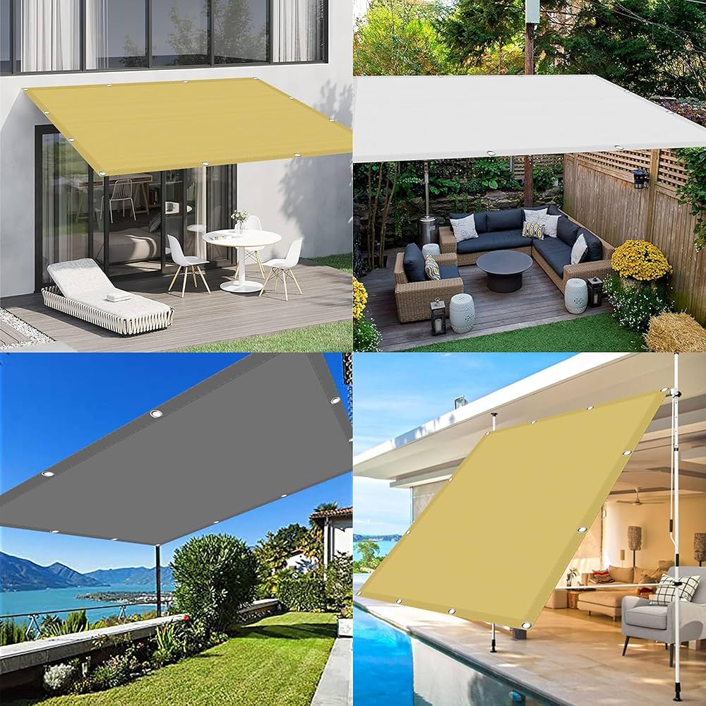 ベージュ シェードタープ 耐水性素材 ベージュ シェードタープ 耐水性素材 Amazon | 日除けシェード