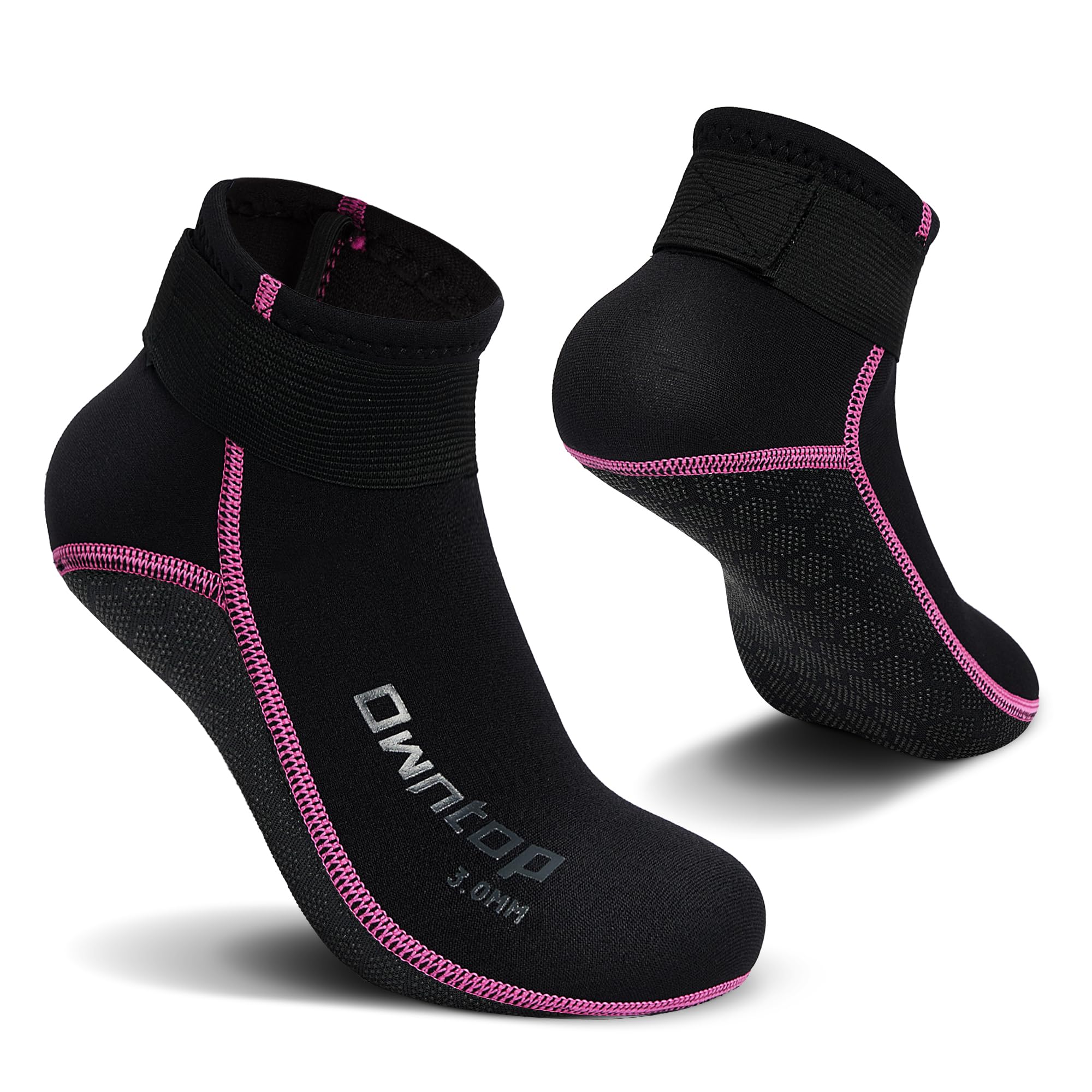 Owntop Calzari Neoprene, 3mm Calzini in Neoprene per Uomo Donna Calzari Beach Volley Sub Calze Neoprene per Sport Acquatici