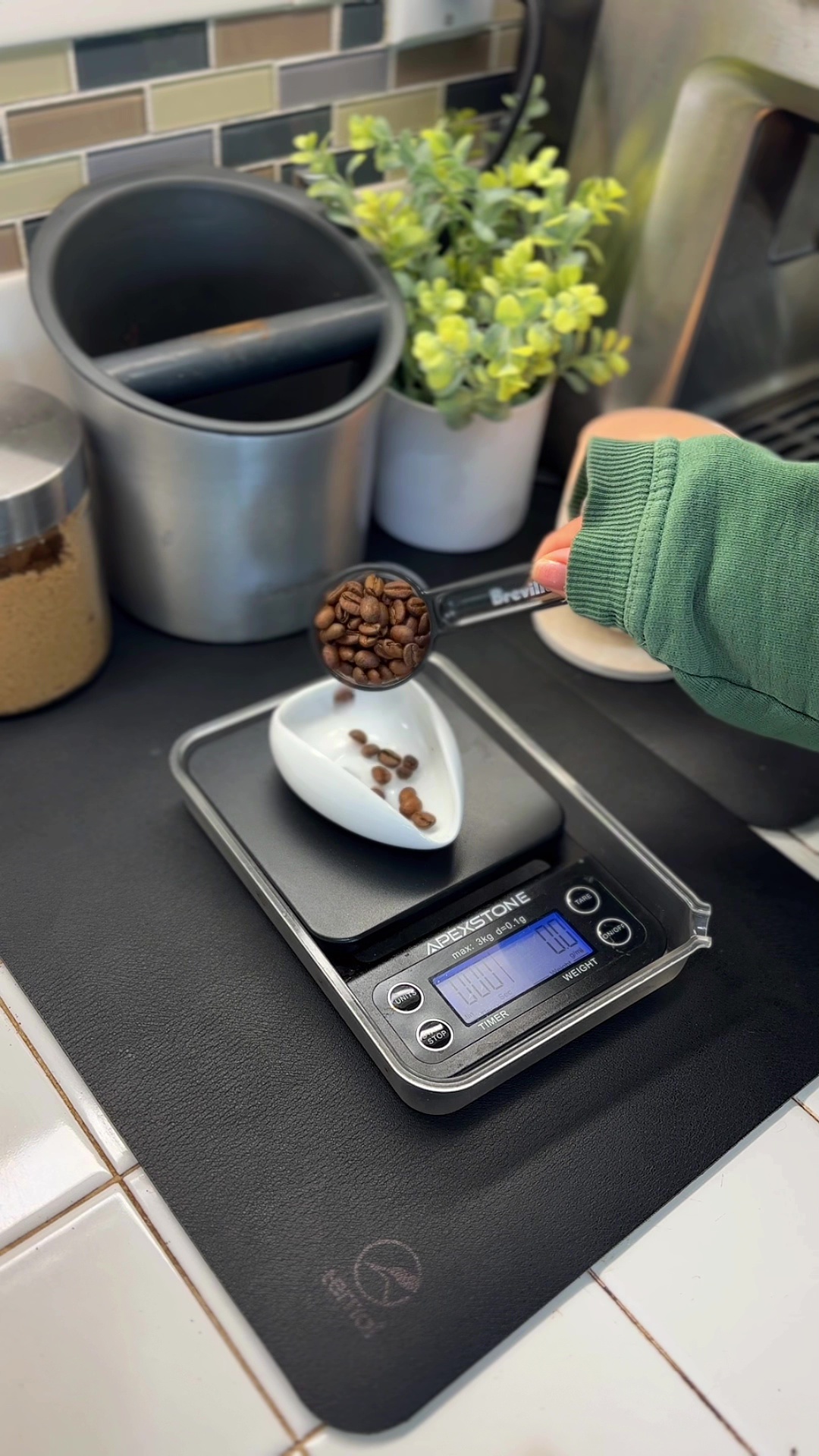 Amazon.com: Ternal - Coffee Mat – 19x12 Inch Wet Bar Mat for