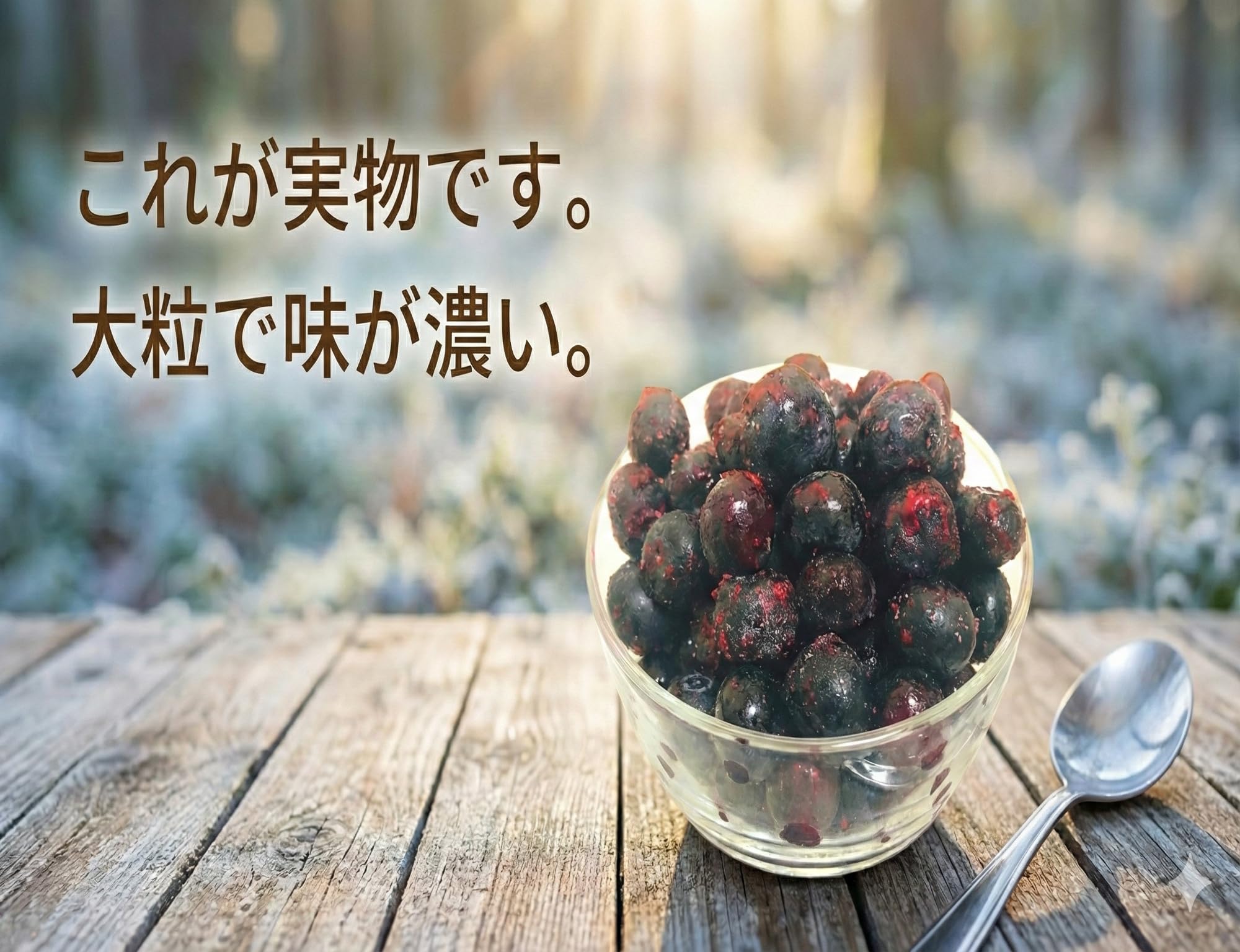 Amazon | 【KIMONO FRUITS】冷凍ブルーベリー 3000g (1000g×3