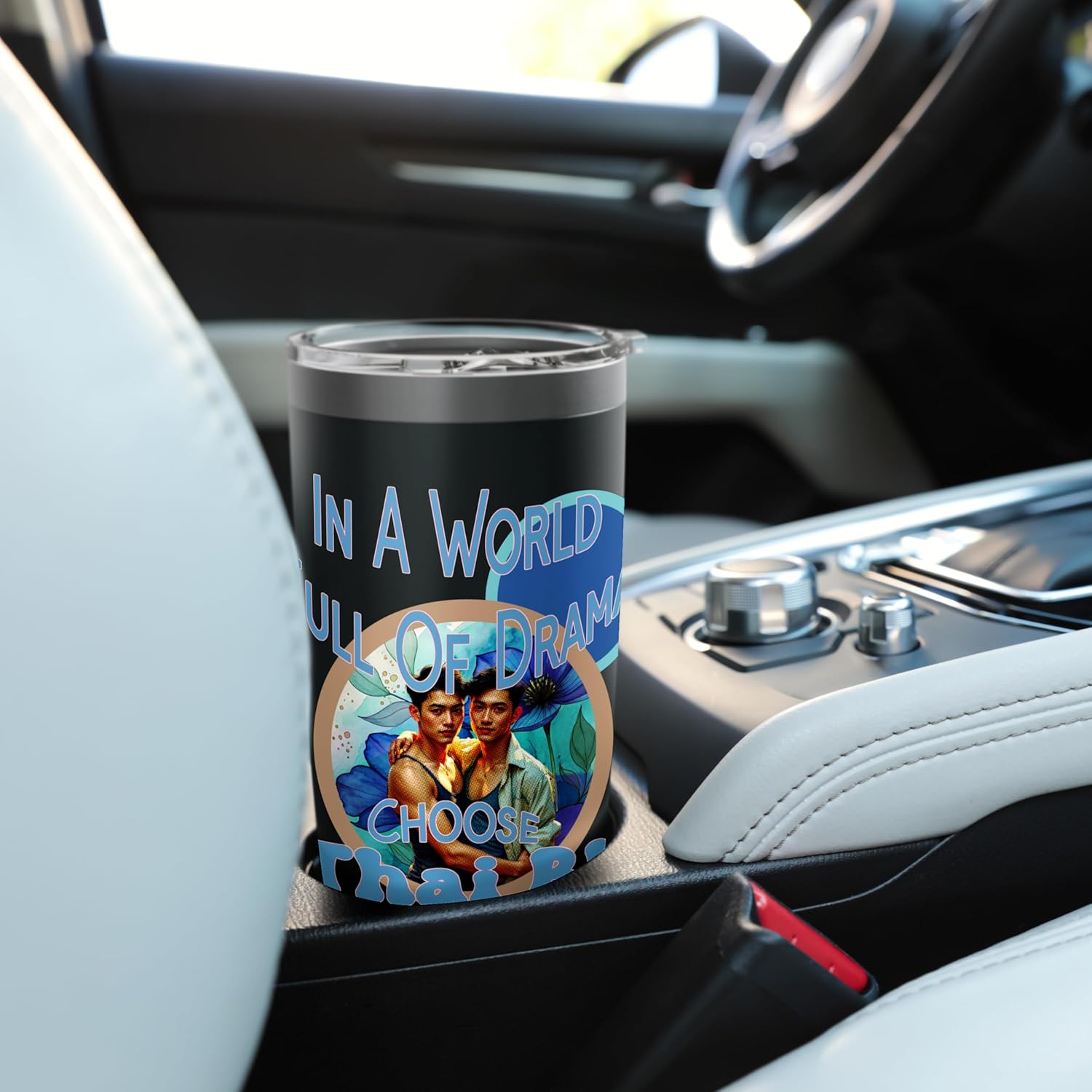 In A World Full Of Drama Choose Thai BL Stainless Steel Insulated Tumbler - Image 6
