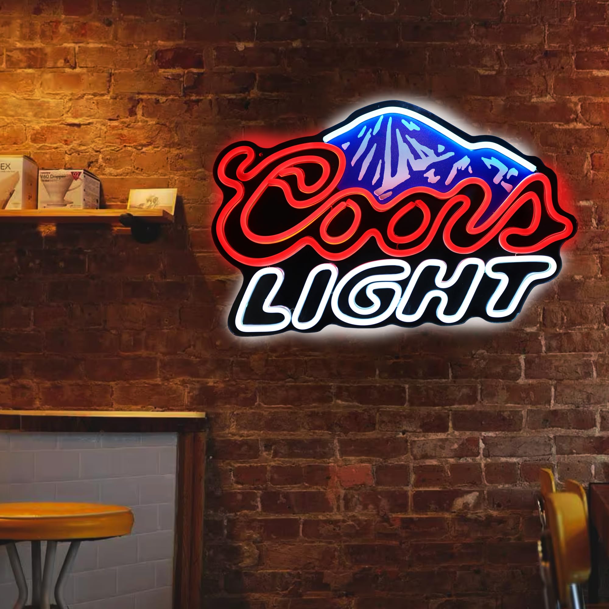Amazon.com: For coors light neon sign for Beer Led Sign Wall