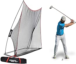 Rukket 10x7ft Haack Golf Net | Practice Driving Indoor and Outdoor | Golfing at Home Swing Training Aids | by SEC Coach Chris Haack - coolthings.us