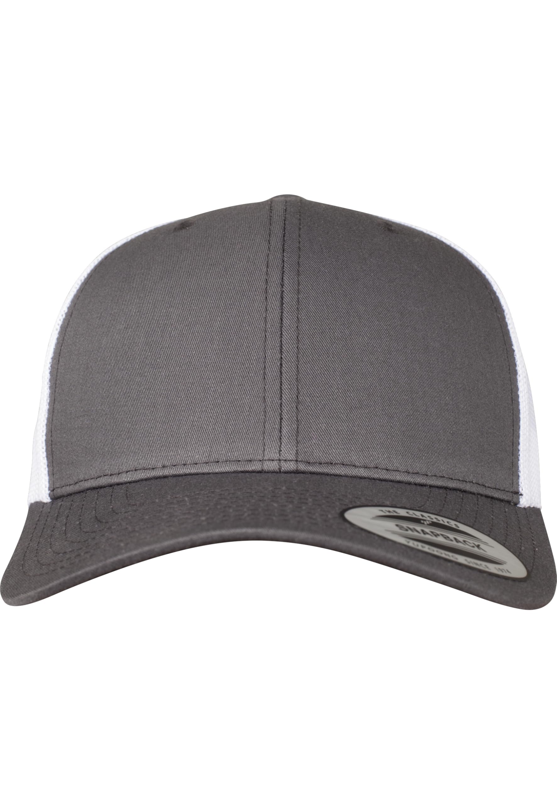 Flexfit Retro Trucker 2-Tone Kappe, Darkgrey/Wht, One Size