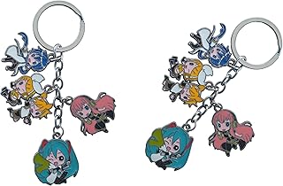 Anime characters Kaito keyring Luka keyring Len keyring Rin keyring B
