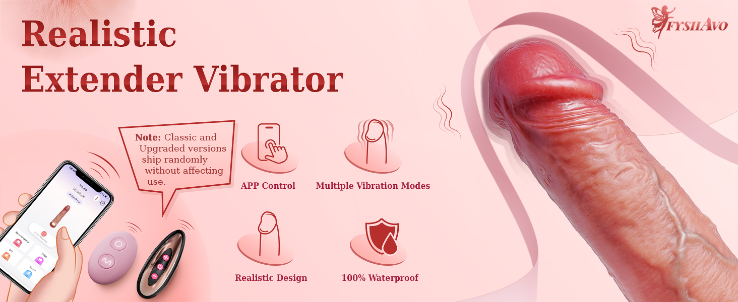 Amazon.com: Penis Sleeve Cock Sleeve Vibrator - FYSHAVO 5IN1 Realistic Adult Male Sex Toys for Men Penis Extender Vibrating Cock Ring, Smart App & Remote Control, Elastic Penis Ring to Enlarge for Amazon.com: Penis Sleeve Cock Sleeve Vibrator - FYSHAVO 5IN1 Realistic Adult Male Sex Toys for Men Penis Extender Vibrating Cock Ring, Smart App & Remote Control, Elastic Penis Ring to Enlarge for