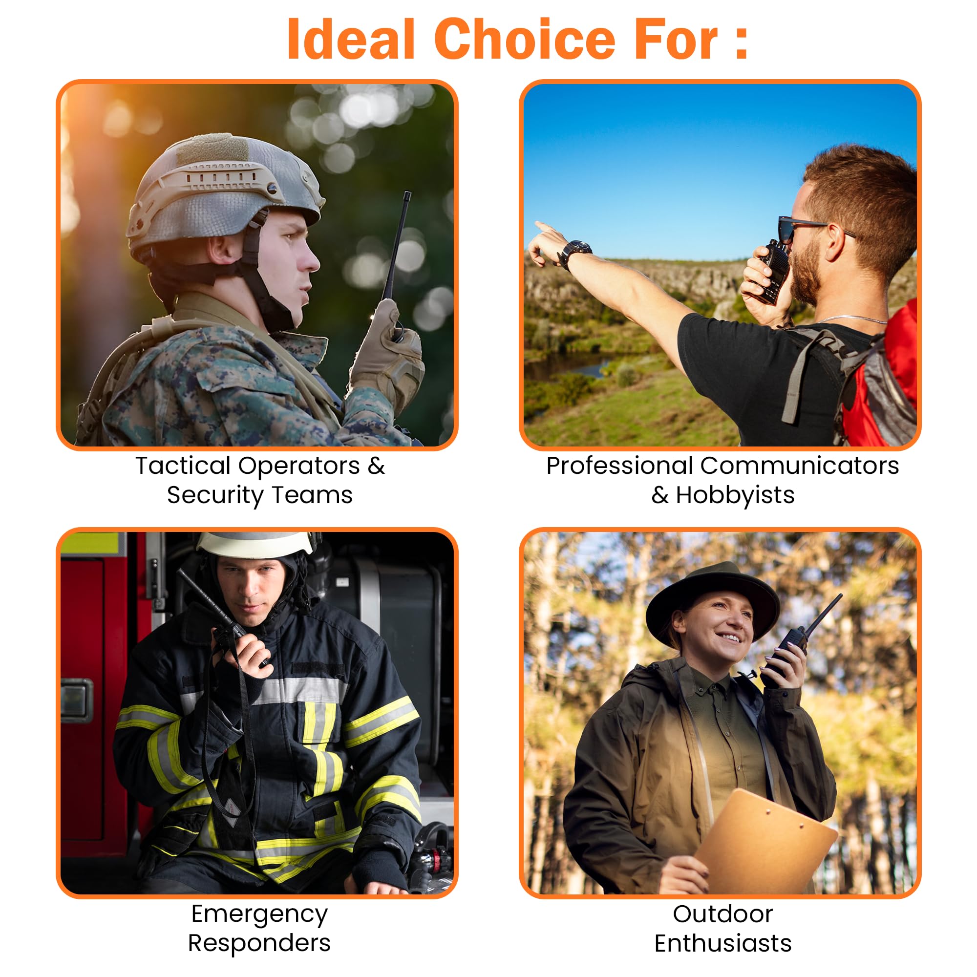 Tigrett Outdoors SMC PTT Cable - 3.5mm Audio Cable Adapter for Yaesu FT-60,  Motorola 2