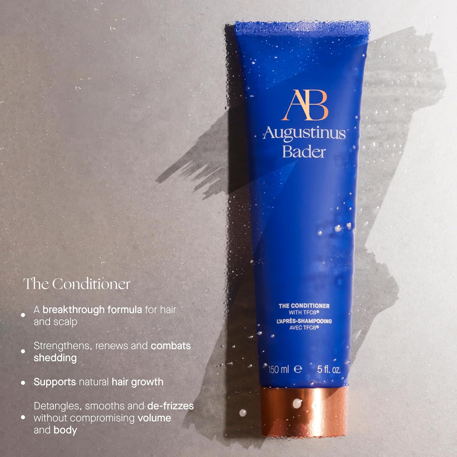 Augustinus Bader The Conditioner – Luxury Nourishing & Repairing – Smooths, Strengthens & Hydrates for Fuller, Shinier Hair – Sulfate-Free, Paraben-Free – 200 ml / 6.7 fl oz - Image 2