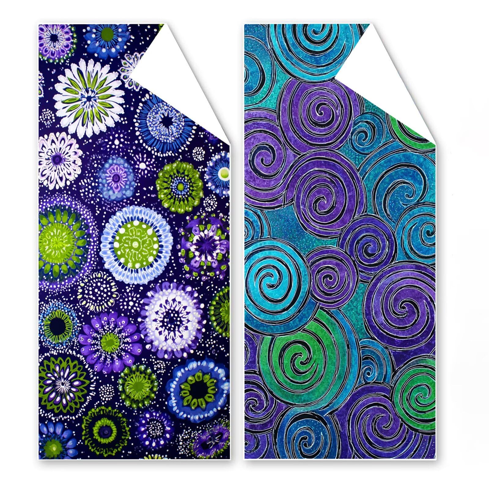 Telo Mare Microfibra 90x180 cm Telo Mare Grande, Asciugamano Palestra Assorbente Asciugatura Rapida, Asciugamano Mare Antisabbi Stuoia Spiaggia per Piscina, Campeggio, Viaggio - Cerchio Viola G1-998
