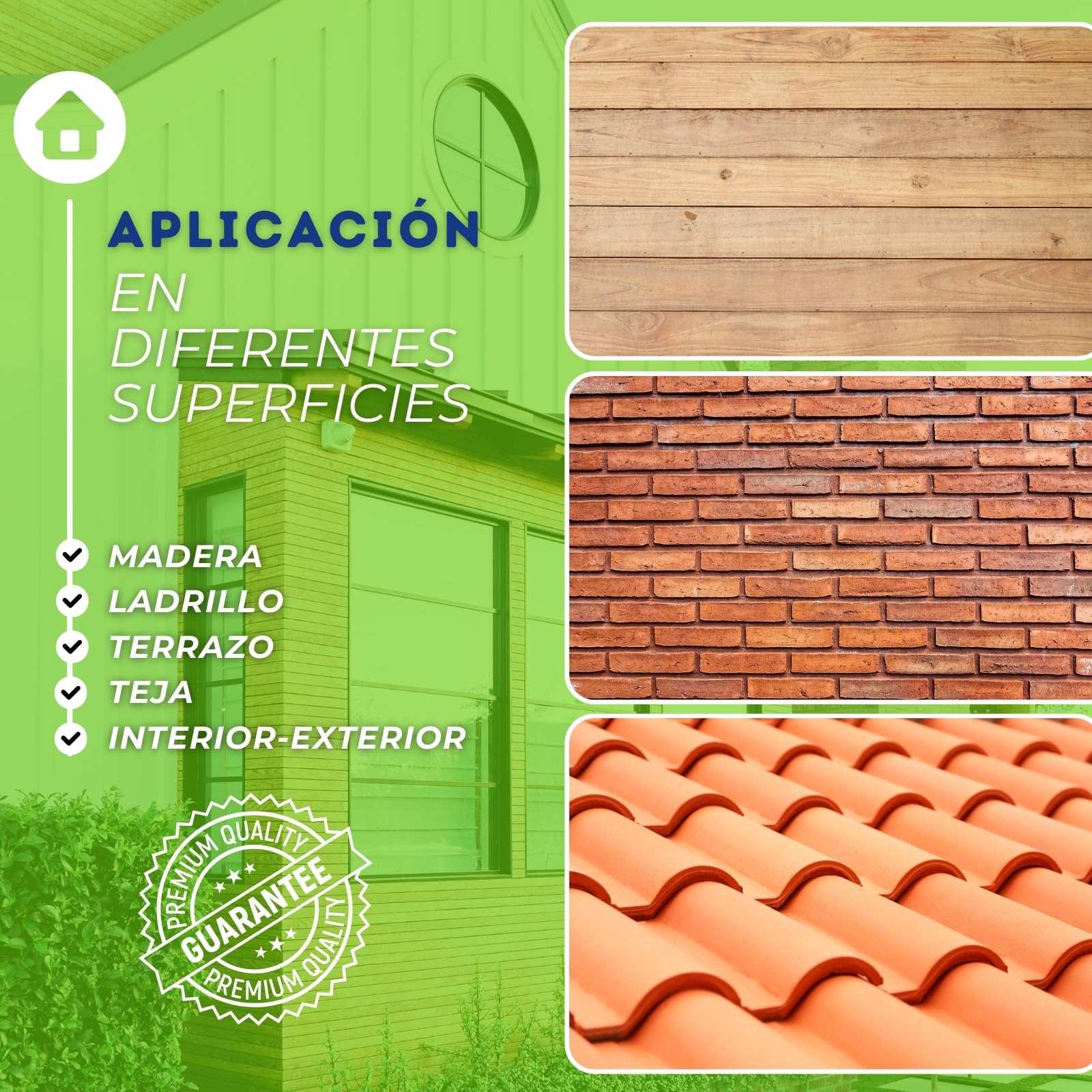 Aceite de Linaza para la Madera CON SECANTE | Ladrillo, Terrazo, Teja | Nutrición | Ecológico (5 Litros)