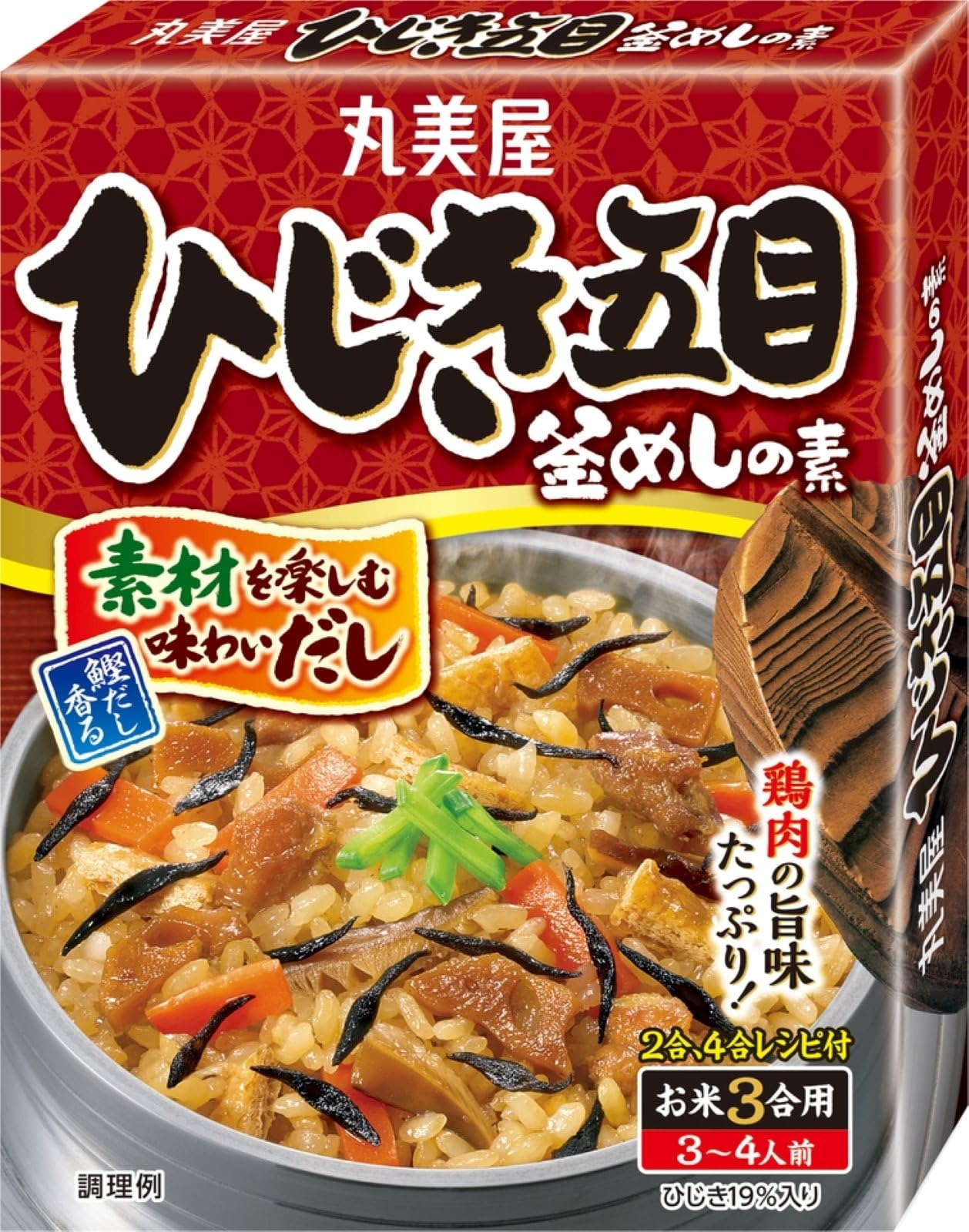 Amazon.co.jp: 丸美屋 ひじき五目釜めしの素 3合用 215g : 食品・飲料