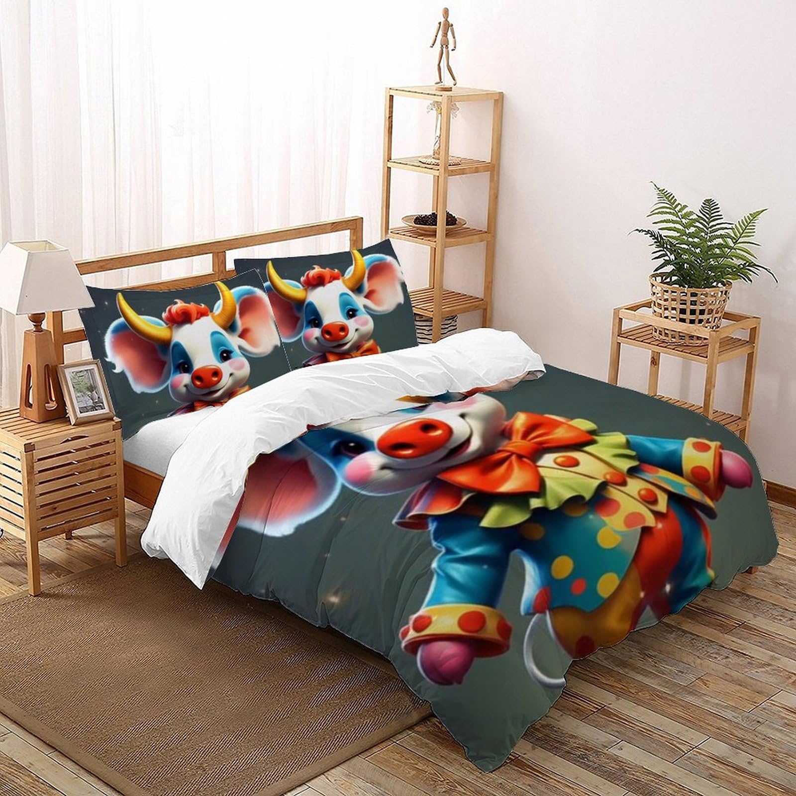 Lit chat jaune housse de couette 200x200 cm pour des nuits douces pleines de rêves